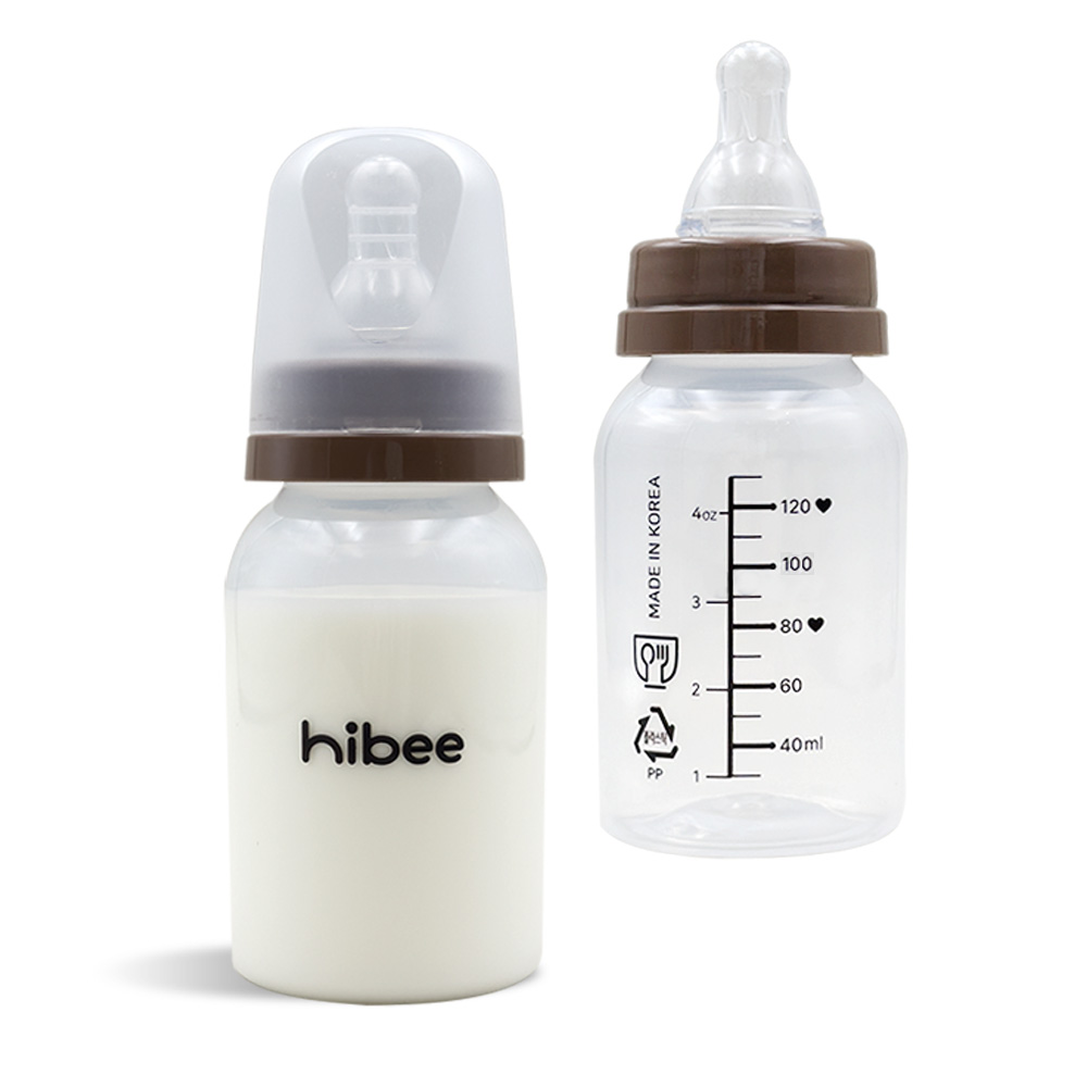 하이비 조리원 에잇벤트 신생아 PP젖병 (젖꼭지포함), 신생아 PP, 130ml, 3개